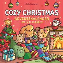 Cozy Christmas adventskalender om in te kleuren Jade Summer