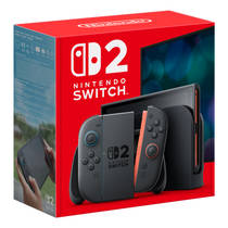 Nintendo Switch 2 console met eenvoudig vervangbare batterij - zwart hoofdafbeelding product