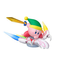 Nintendo amiibo figuur Kirby Air Riders Zwaard-Kirby & Dragoon productafbeelding 2