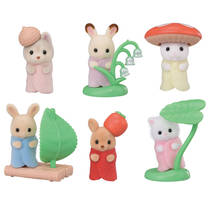 Sylvanian Families Mini Forest Costume Baby Series 5881 productafbeelding 2