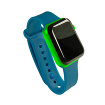 Jollity Works LED kinderhorloge - blauw/groen