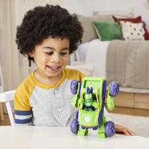 Marvel Iron Man and His Awesome Friends Iron Hulk 2-in-1 mech-pak en voertuig productafbeelding 7