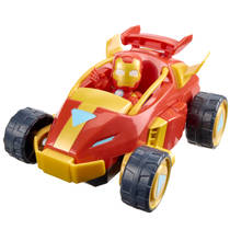 Marvel Iron Man and his Awesome Friends 2-in-1 voertuig naar Mech-pak productafbeelding 7
