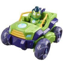 Marvel Iron Man and his Awesome Friends 2-in-1 voertuig naar Mech-pak productafbeelding 8