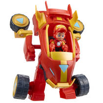 Marvel Iron Man and his Awesome Friends 2-in-1 voertuig naar Mech-pak productafbeelding 4
