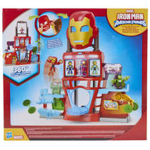 Marvel Iron Man and his Awesome Friends elektronische Iron Quarters speelset productafbeelding 10
