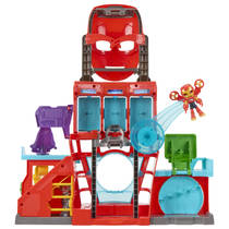 Marvel Iron Man and his Awesome Friends elektronische Iron Quarters speelset productafbeelding 7