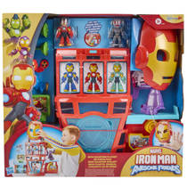 Marvel Iron Man and his Awesome Friends elektronische Iron Quarters speelset productafbeelding 2