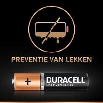 Duracell Plus Power AAA alkalinebatterijen - 4 stuks