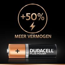 Duracell Plus Power AA alkalinebatterijen - 4 stuks