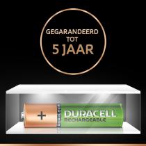 Duracell Plus AAA oplaadbare batterijen - 4 stuks productafbeelding 3