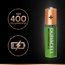 Duracell Plus AAA oplaadbare batterijen - 4 stuks productafbeelding 4